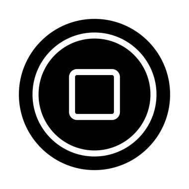 video vektör düz simge