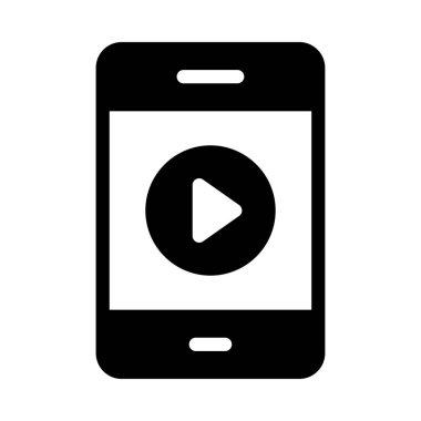 mobil vektör düz simge