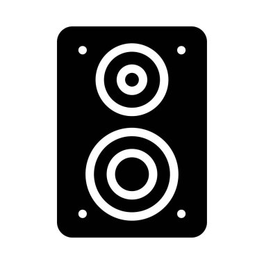 hoparlör vektör düz simgesi