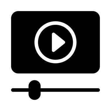 oyuncu vektör düz simgesi