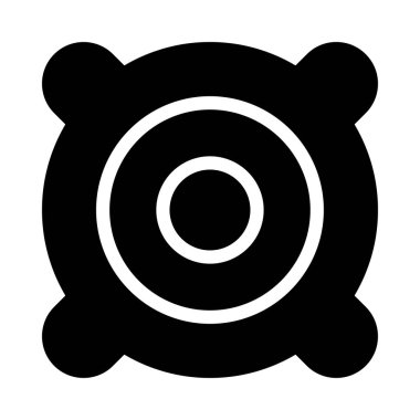 hoparlör vektör düz simgesi