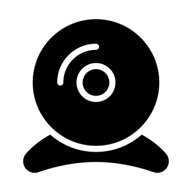 kamera vektör simgesi düz simge