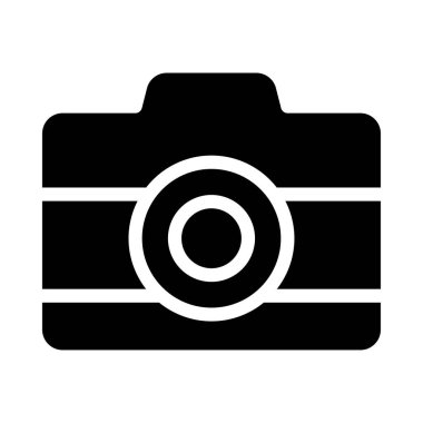 DSLR vektör düz simge