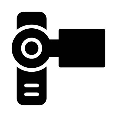 DSLR vektör düz simge