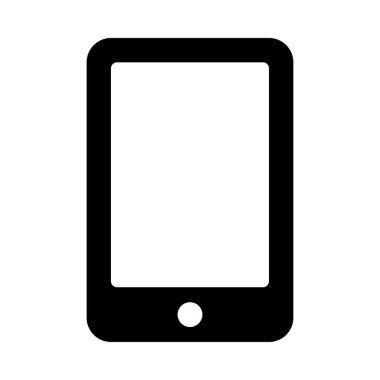 telefon vektörü simgesi düz simgesi