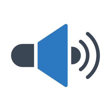 ses vektörü renk simgesi