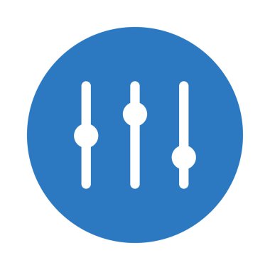 Karıştırıcı vektör renk simgesi