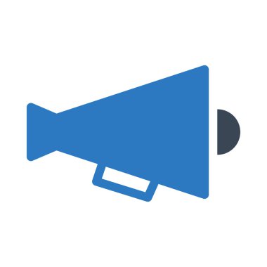 megafon vektör renk simgesi