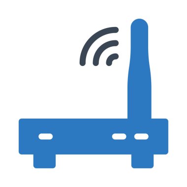 anten vektör renk simgesi