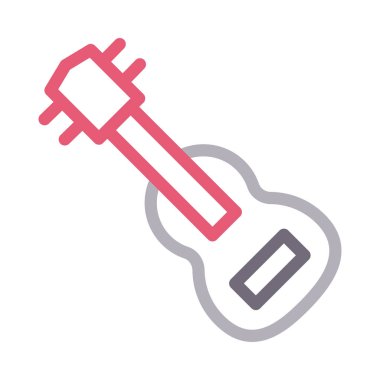 müzik vektörü renk simgesi