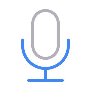 ortam vektörü düz çizgi simgesi