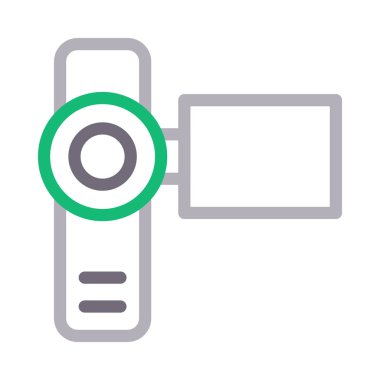 DSR vektör düz çizgi simgesi