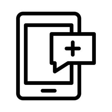 metin vektörü ince çizgi simgesi