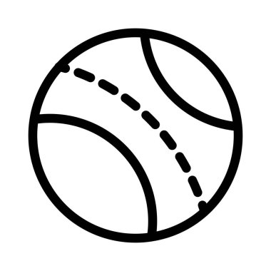 spor vektörü ince çizgi simgesi