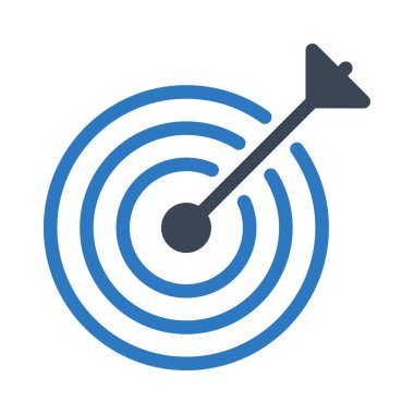 odak vektörü renk simgesi