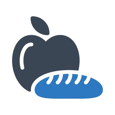 meyve vektörü renk simgesi