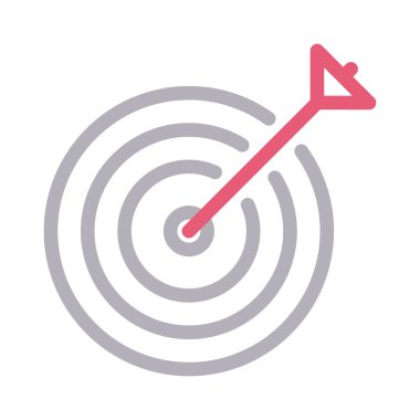 düz vektör renk simgesine odaklan