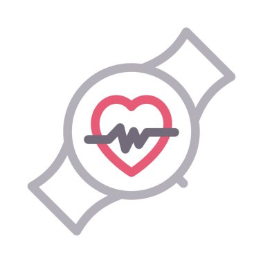 sağlık vektörü düz renk simgesi