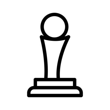 ödül vektörü ince çizgi simgesi