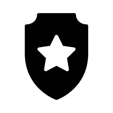 Rozet vektör düz simgesi