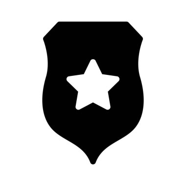 Rozet vektör düz simgesi