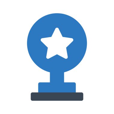 Kazanan vektör renk simgesi