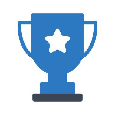 kupa vektör renk simgesi