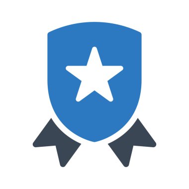 Rozet vektörü renk simgesi