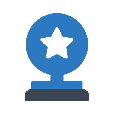 Rozet vektörü renk simgesi