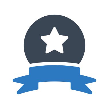 Rozet vektörü renk simgesi