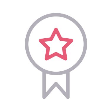 Kazanan vektör renk çizgisi simgesi