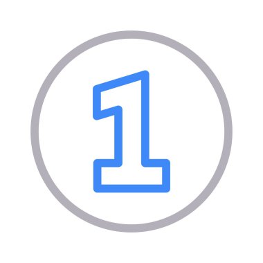 konum vektör renk çizgisi simgesi