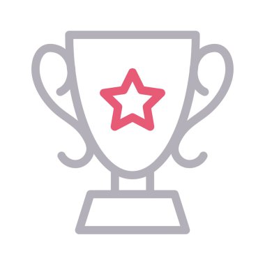 ödül vektör renk çizgisi simgesi