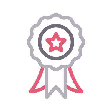 Kazanan vektör renk çizgisi simgesi