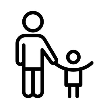 son vektör ince çizgi simgesi 