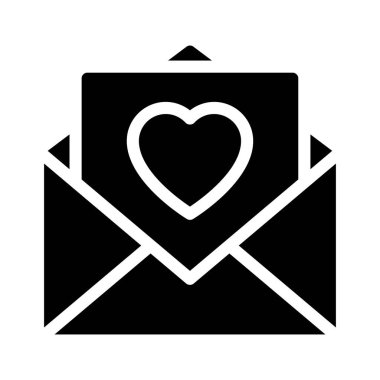 zarf vektör düz simgesi 