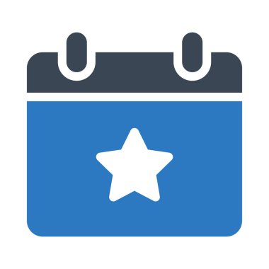 takvim vektörü renk simgesi 