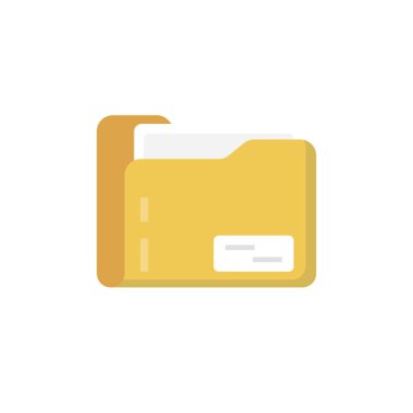 dizin vektörü düz simgesi