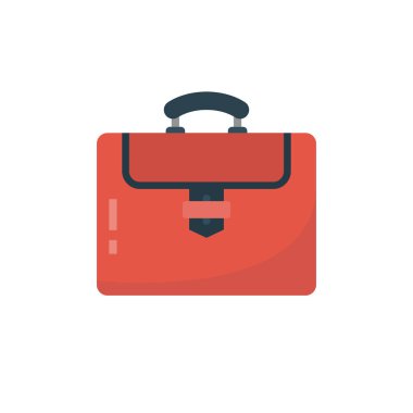 torba vektörü düz simgesi