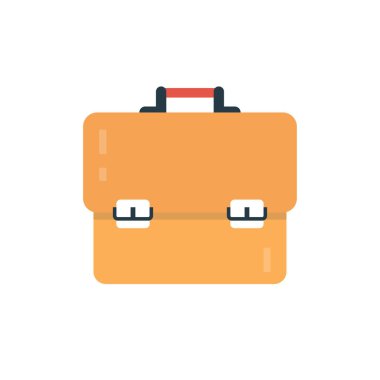 torba vektörü düz simgesi