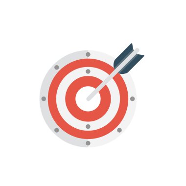 düz vektör simgesine odaklan