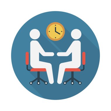 büisness vektör düz simgesi