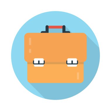 torba vektörü düz simgesi