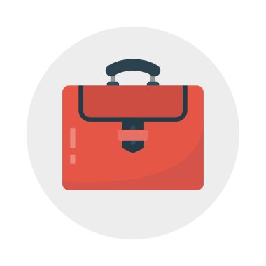 torba vektörü düz simgesi