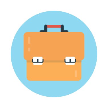 torba vektörü düz simgesi