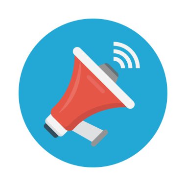 ad vektörü düz renk simgesi 