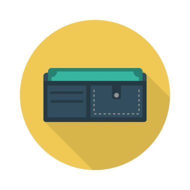 para vektörü düz renk simgesi 