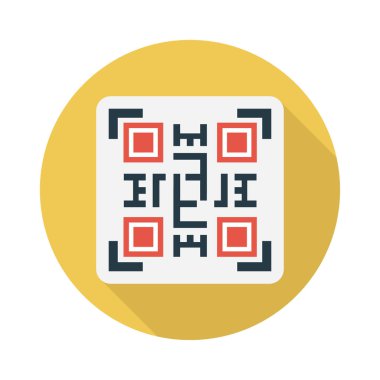 alışveriş vektörü düz renk simgesi