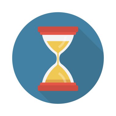 kum vektörü düz renk simgesi