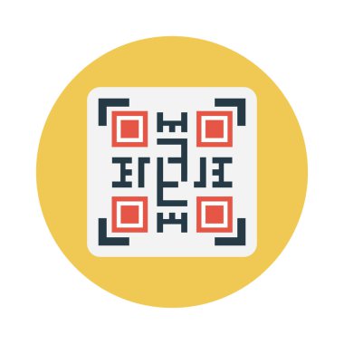 alışveriş vektörü düz renk simgesi